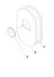 DORNBRACHT Abdeckung ERSATZTEILE 90110205000 151 x 241 x 16 mm Chrom, 90110205000-00 Galeriebild 2